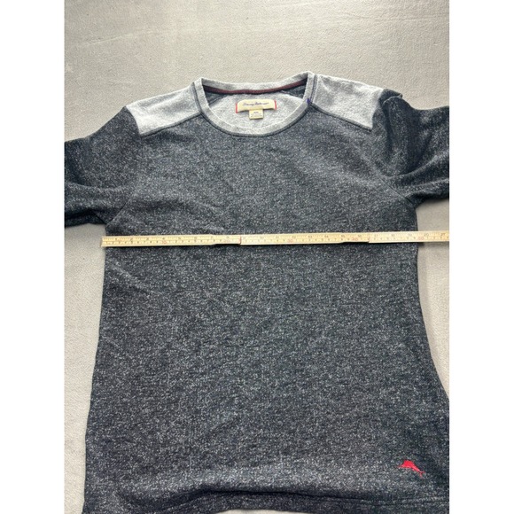 Tommy Bahama Mens Heathered Crew Neck Long Sleeve Sweatshirt Top M M - Picture 4 of 6